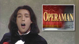 Adam Sandler's hosting <em>SNL</em> for the first time next month and we better get some Opera Man